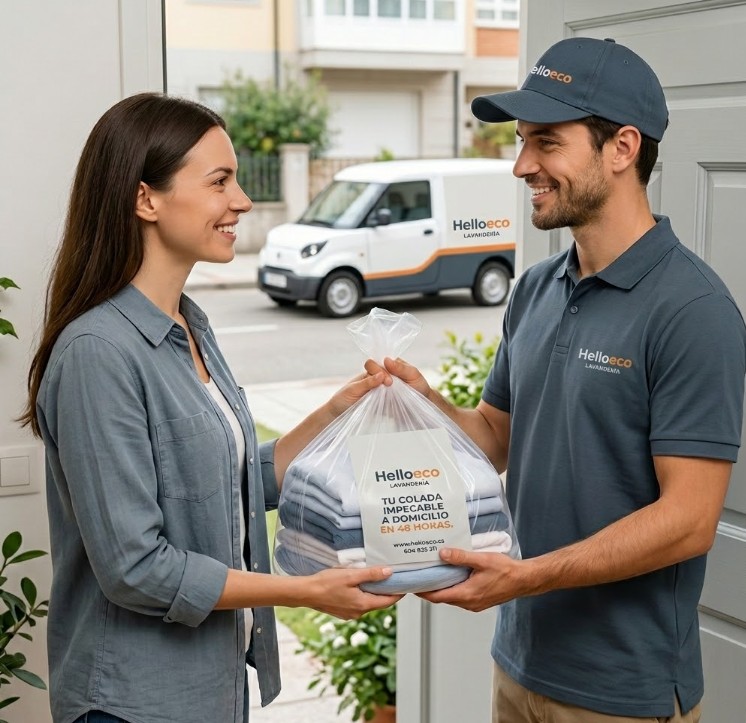 Tu ropa limpia a la puerta de casa